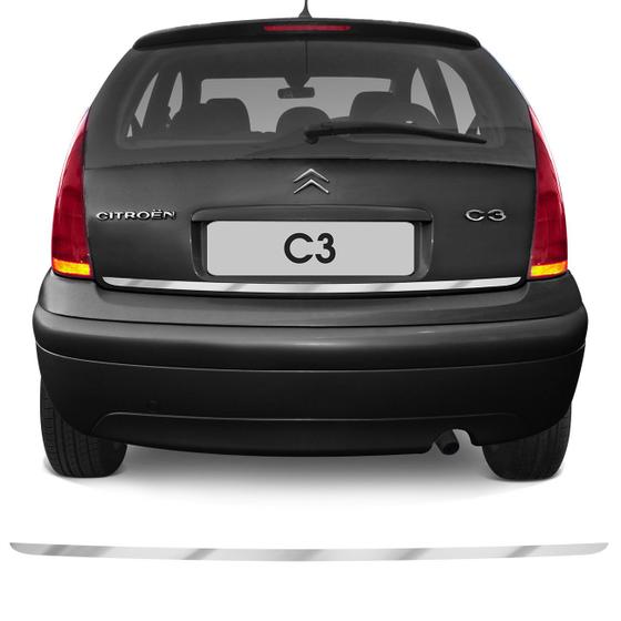 Friso Porta Malas Citroen C3 2003 2004 2005 2006 2007 2008 2009 2010 2011 2012 Moldura Cromada Menor preço em Friso Porta Malas Citroen C3 2003 2004 2005 2006 2007 2008 2009 2010 2011 2012 Moldura Cromada