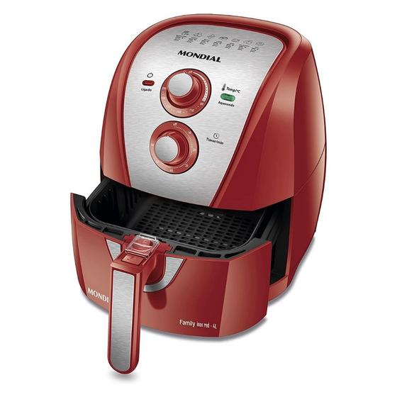 Fritadeira a Ar Mondial Family Inox 1500W AFN-40-BI 4L - Fritadeira ...