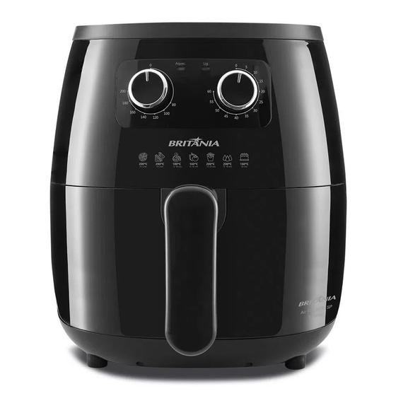 Fritadeira Air Fry Britânia 6 Litros Preta BFR15P  220 Volts é boa?
