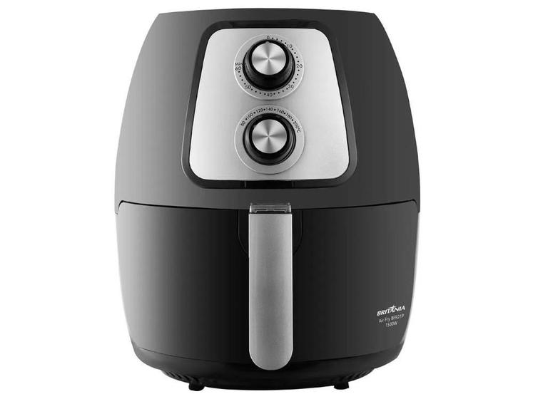 Fritadeira Air Fry Britânia Flow 4 Litros Preta 127V BFR21P BRITANIA
