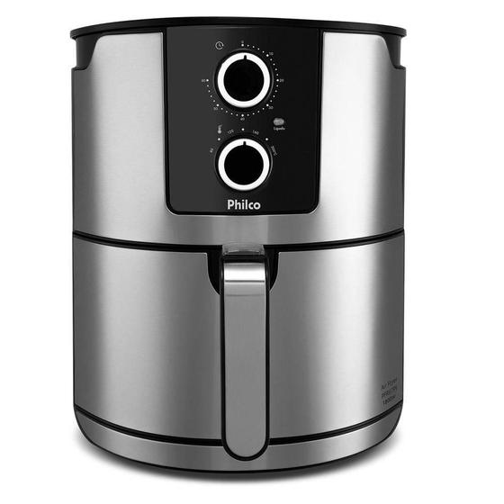 Fritadeira Air Fry Sem Óleo Philco PFR67PI, 6L, 1800W, 127V, Inox - 53801069 - Fritadeira Elétrica e Acessórios - Magazine Cbeneficio