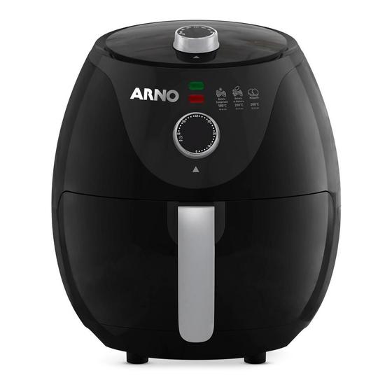 Imagem de Fritadeira Air Fryer 3.2L Arno Easy Fry Preta 127V