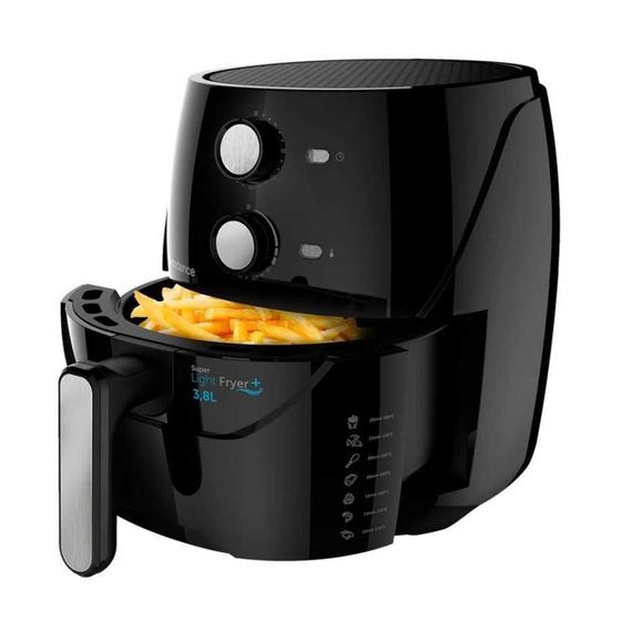 Imagem de Fritadeira Air Fryer 3,8L S/ Óleo Super Light Preta FRT555 220V - Cadence