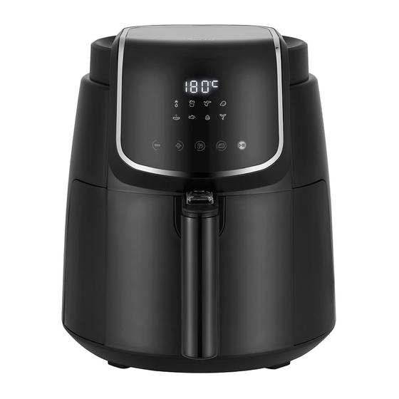 Imagem de Fritadeira Air fryer 4L GourmetFry Digital cor Preta Midea