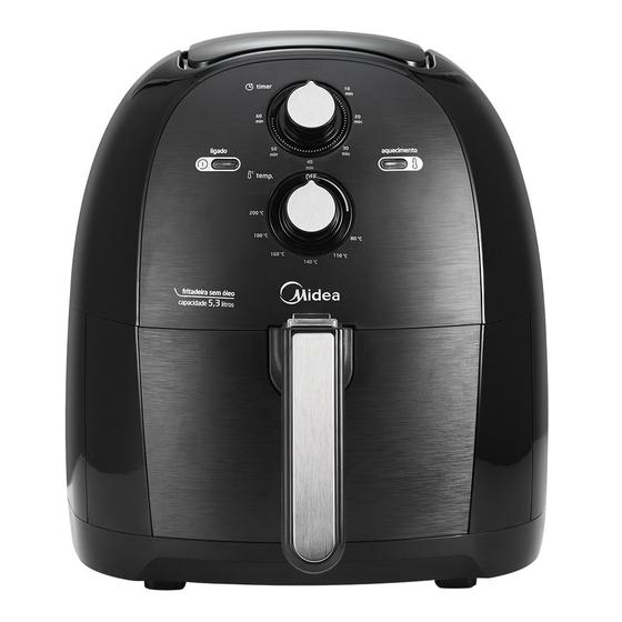 Imagem de Fritadeira Air Fryer 5,3L cor Preta Midea