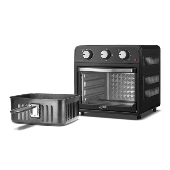 Imagem de Fritadeira Air Fryer Britania 12 Litros 1500w  Cor Preta