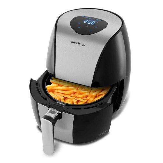 Imagem de Fritadeira Air Fryer Britânia 4L Digital Inox Bfr20Pi - 220V