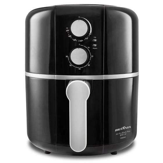 Fritadeira Air Fryer Britânia Black Plus BFR13P 1500W 4.5L Menor preço em Fritadeira Air Fryer Britânia Black Plus BFR13P 1500W 4.5L