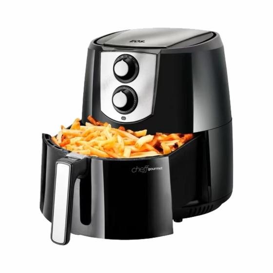 Imagem de Fritadeira Air Fryer Chef Gourmet Preta EOS 127V - 4,2L - EAF42P