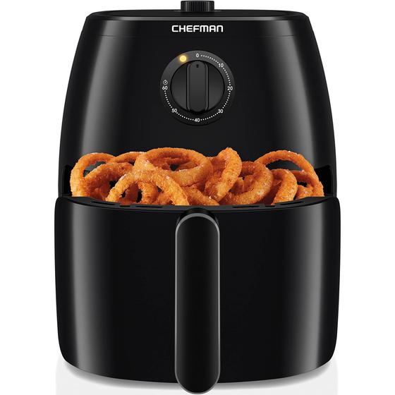 Imagem de Fritadeira Air Fryer Chefman TurboFry de 8 litros com temporizador, preta