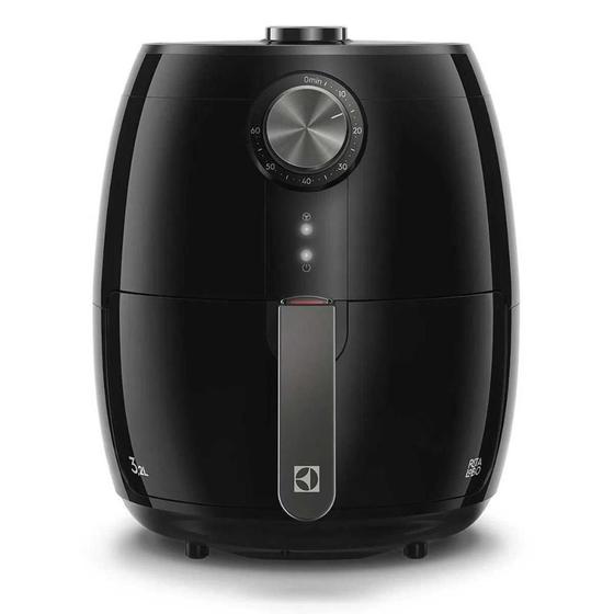 Imagem de Fritadeira Air Fryer Electrolux 3,2L 1400W EAF15 Preto 127V