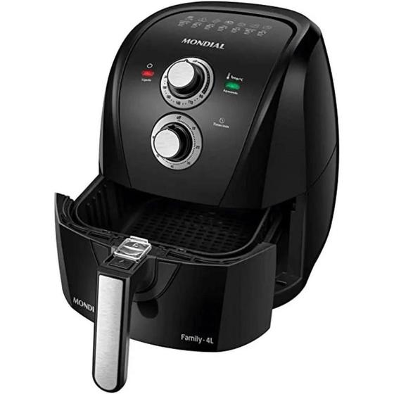 Fritadeira Air Fryer Mondial AFN40BFS 4L 127V 1500W Fritadeira