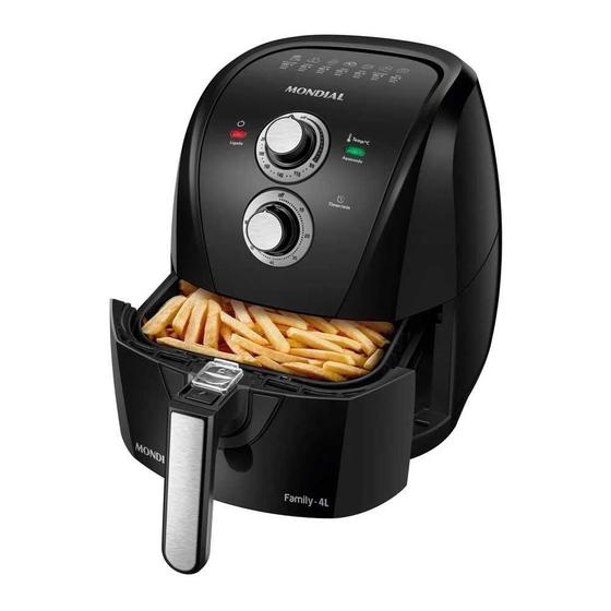 Imagem de Fritadeira Air Fryer Mondial Family 4L Afn-40-Bfs 220V