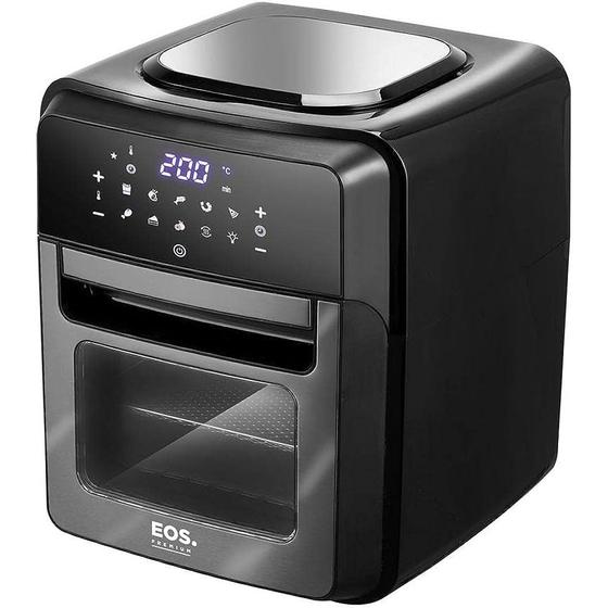 Fritadeira Air Fryer Oven Eos 12l Digital Titanium 110v Fritadeira