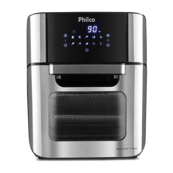 Fritadeira Air Fryer Oven Philco PFR2200 4 em 1 12L 1800W Fritadeira