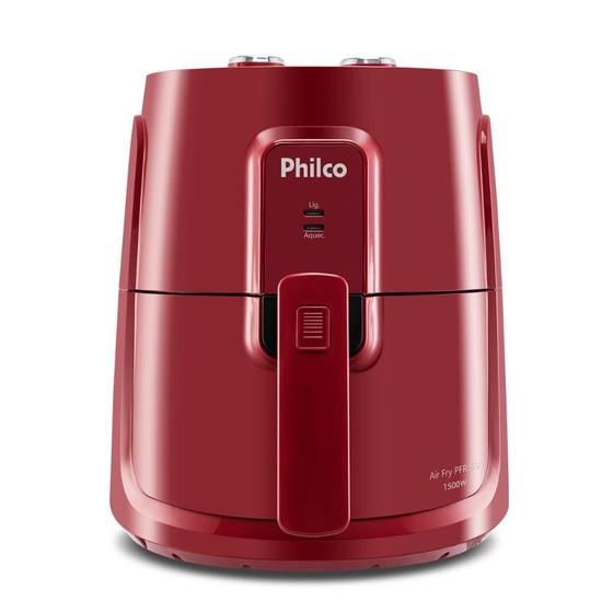 Imagem de Fritadeira Air Fryer Philco Air Flow 4 Litros 1500W Vermelho PFR15V - 127V