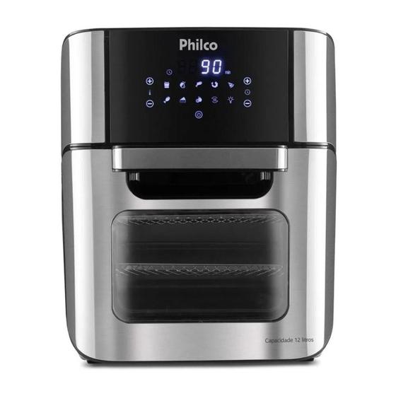 Fritadeira air fryer philco oven 4 em 1 12l 1800w 127v - pfr2200p Menor preço em Fritadeira air fryer philco oven 4 em 1 12l 1800w 127v - pfr2200p