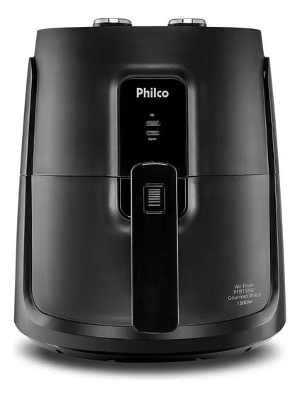 Fritadeira Air Fryer Philco Pfr15pg Gourmet Black 4,4l 1500w 220v Imagem de Fritadeira Air Fryer Philco Pfr15pg Gourmet Black 4,4l 1500w 220v