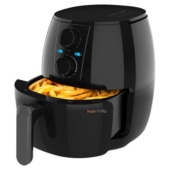 Fritadeira Air Fryer Sem Óleo Cadence Pratic Fryer FRT515, 3L, 110V, Preto - 1 7898700210023