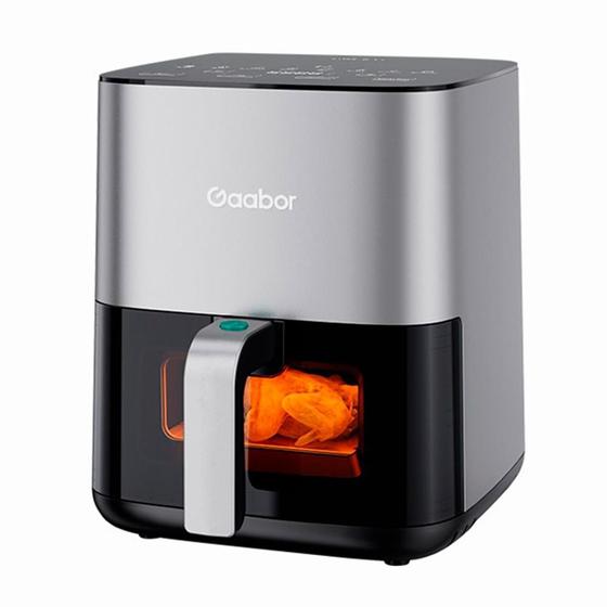 Fritadeira Air Fryer Sem Óleo Gaabor 4.5L, 1450W, 127V, Cinza - 50E02A Menor preço em Fritadeira Air Fryer Sem Óleo Gaabor 4.5L, 1450W, 127V, Cinza - 50E02A