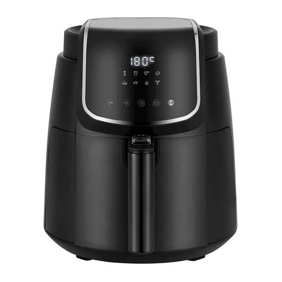 Imagem de Fritadeira Airfryer Digital 4L GourmetFry Preta Midea 127V