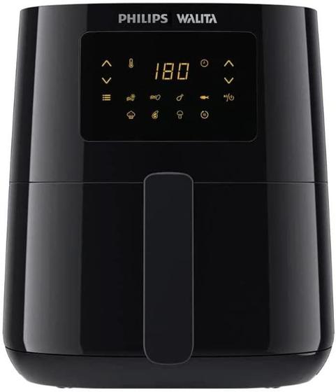 Imagem de Fritadeira Airfryer Digital Philips Walita 1400W 4,1L Preta 127V - RI9252