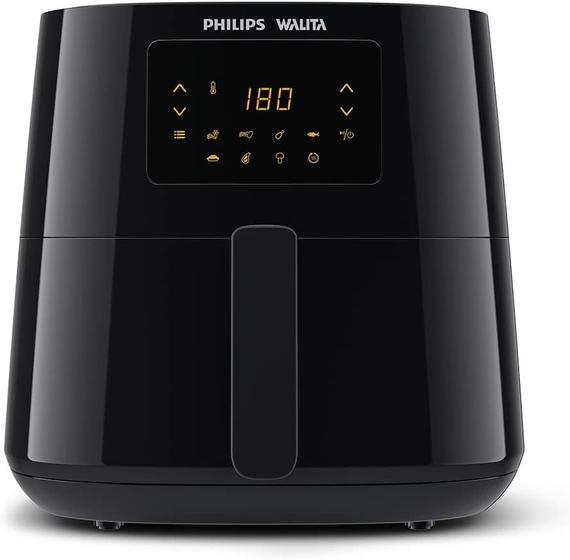 Imagem de Fritadeira Airfryer Essential XL Digital Philips RI9270/90 Walita Preta 110V