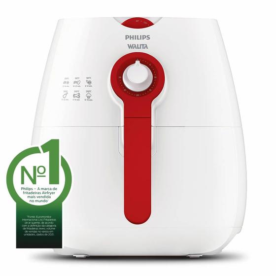 Fritadeira Airfryer Philips Walita Branca 1425W RI9217 - 220V Menor preço em Fritadeira Airfryer Philips Walita Branca 1425W RI9217 - 220V