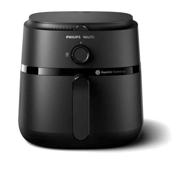 Fritadeira Airfryer Série 1000 Xl Philips Walita Preta 220V Menor preço em Fritadeira Airfryer Série 1000 Xl Philips Walita Preta 220V