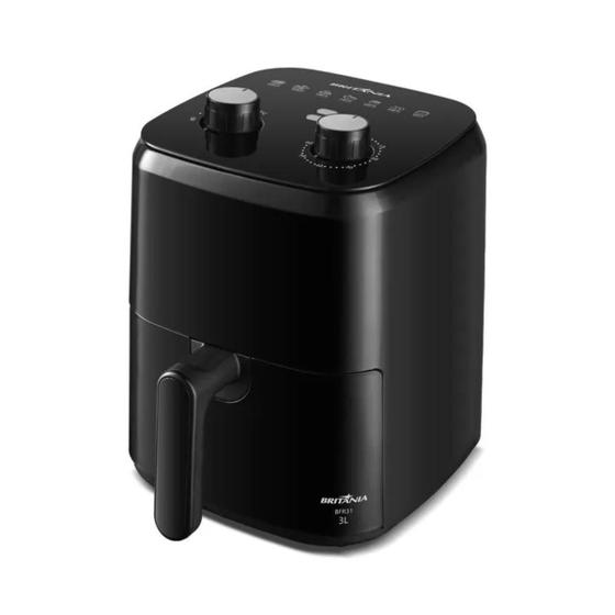 Imagem de Fritadeira Britânia 3 Litros  Air Fryer 1300w Bfr31 Preto 127v