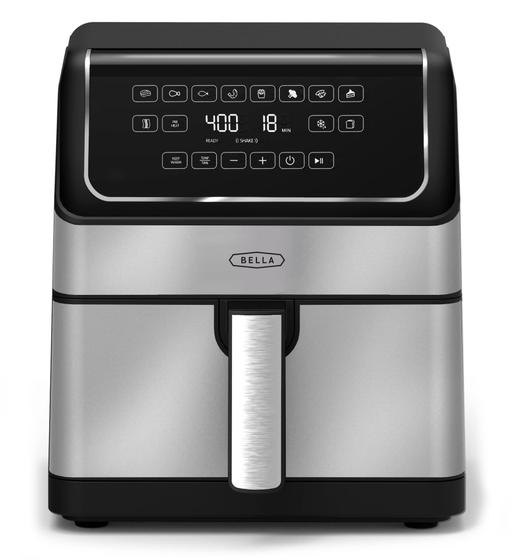 Imagem de Fritadeira de Ar Digital BELLA 8 Qt - 1750W com Tecnologia TurboCrisp