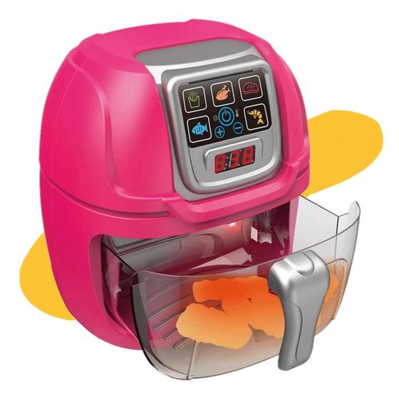 Imagem de Fritadeira De Brinquedo Mania De Cozinha Air Fryer Dm Toys