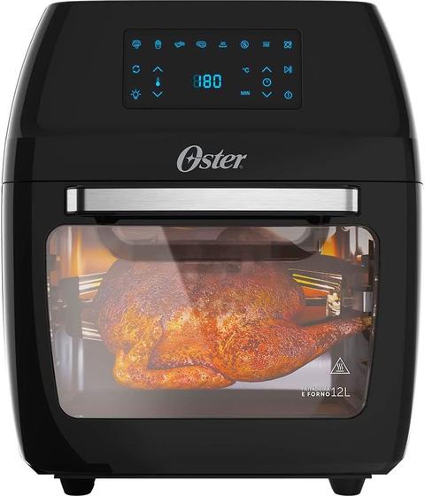 Imagem de Fritadeira e Forno Elétrico Air Fryer Oster Oven Fryer 12L com Timer, 3 em 1 - OFRT780 110V~127V