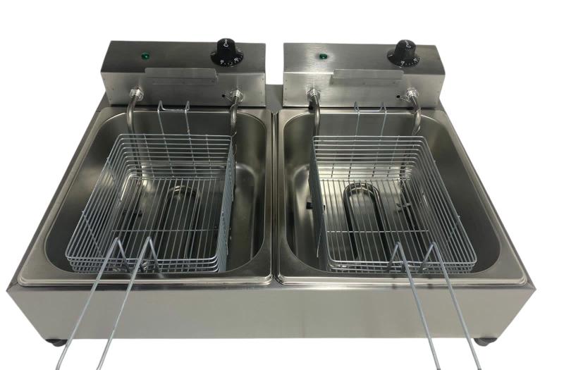 Imagem de Fritadeira elétrica 10 litros industrial aço inox 