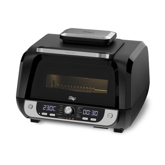 Fritadeira Elétrica 1800w Air Fryer Barbecue Menor preço em Fritadeira Elétrica 1800w Air Fryer Barbecue