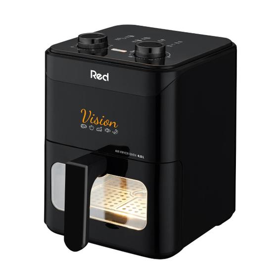Fritadeira Elétrica Air Fryer 127V Red Vision 4,5L AF450 Preto Menor preço em Fritadeira Elétrica Air Fryer 127V Red Vision 4,5L AF450 Preto