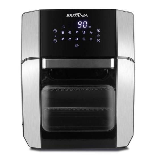 Imagem de Fritadeira Elétrica Air Fryer 12L Britânia Oven BFR2100P Preta 127V