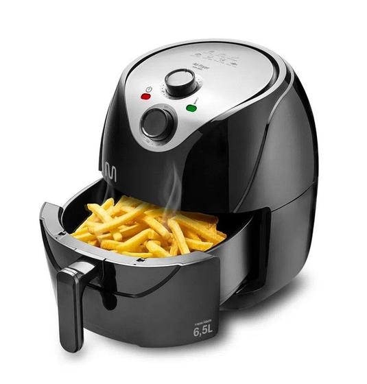 Imagem de Fritadeira Elétrica Air Fryer 6,5L c/ Grade 1700w Multilaser