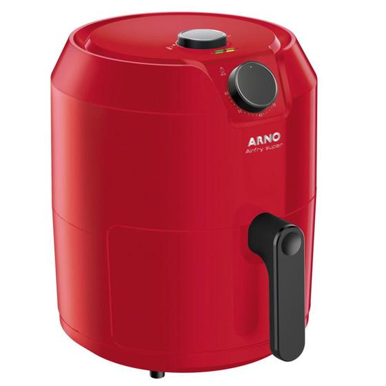 Fritadeira Elétrica Air Fryer Arno Super RFRY Vermelha 127V Fritadeira Elétrica e Acessórios