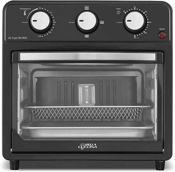 Fritadeira Elétrica Air Fryer Bella Cuccina BCFR05 1700w 12L - Britânia Imagem de Fritadeira Elétrica Air Fryer Bella Cuccina BCFR05 1700w 12L