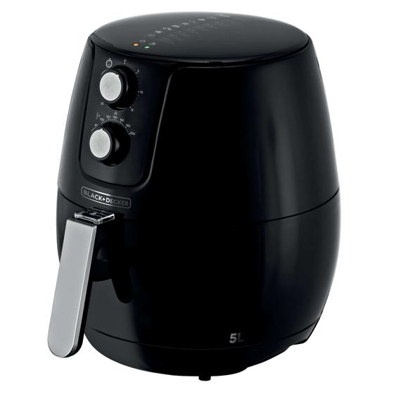 Imagem de Fritadeira Elétrica Air Fryer Black+Decker Tasty Fry AFM5-BR 5L 127V/110V 1400W