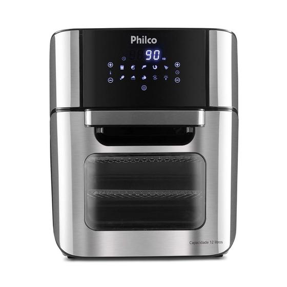 Imagem de Fritadeira Elétrica Air Fryer e Forno Philco Oven 2 em 1 PFR2200P 12L Preta - 220V