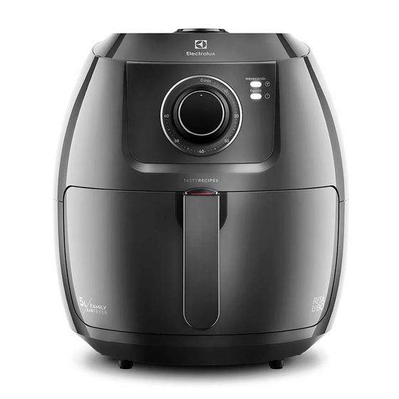 Imagem de Fritadeira Elétrica Air Fryer Family Efficient 5L Electrolux Grafite 127V - EAF50