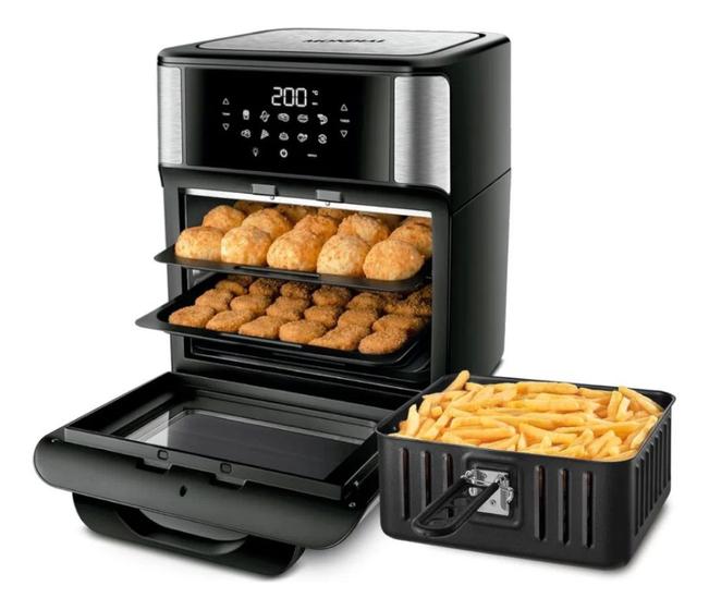 Fritadeira Elétrica Air Fryer Forno Oven Afo12lbi Mondial, 220v IMP