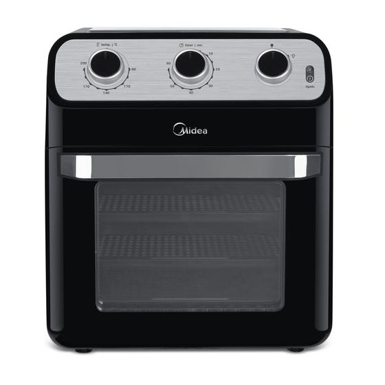 Imagem de Fritadeira Elétrica Air Fryer Midea Ovenfryer 12l Ffa20p Preto