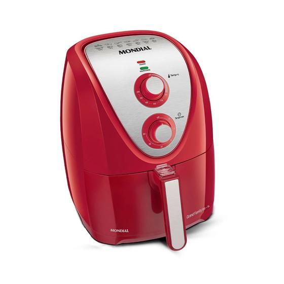 Fritadeira Elétrica Air Fryer Mondial Grand Family Inox AFN50RI 5L