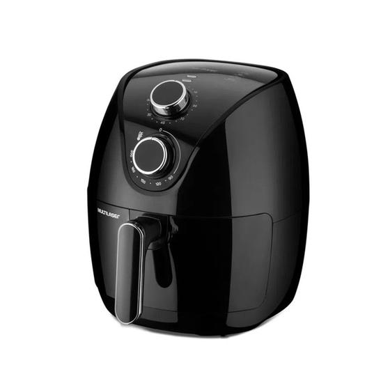 Fritadeira Elétrica Air Fryer Multilaser 4L 1500W 127v com Grade e