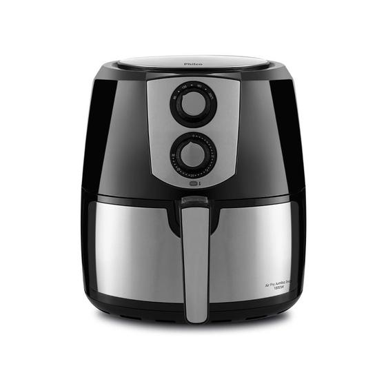 Fritadeira Elétrica Air Fryer Philco Jumbo Inox Pfr06pi 5,5l Preta