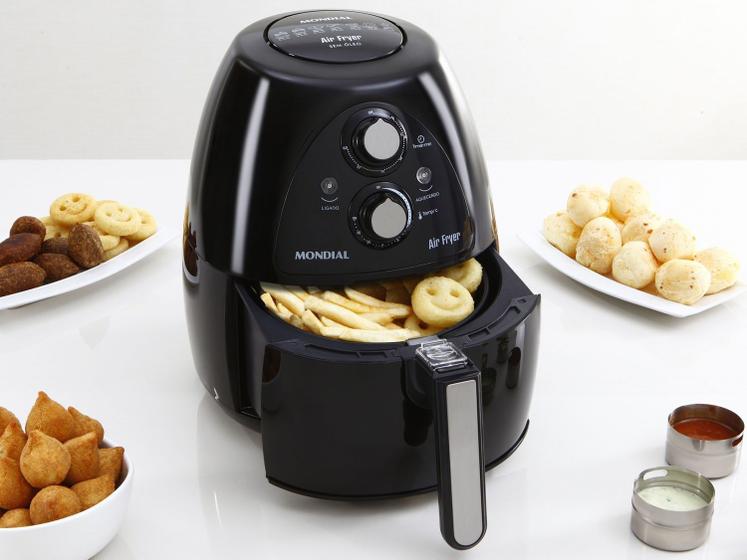 Imagem de Fritadeira Elétrica Air Fryer/Sem Óleo Mondial