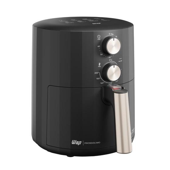 Imagem de Fritadeira Elétrica Air Fryer Sem Óleo WAP Grand Family 5L Revestimento Antiaderente 1500W 127V